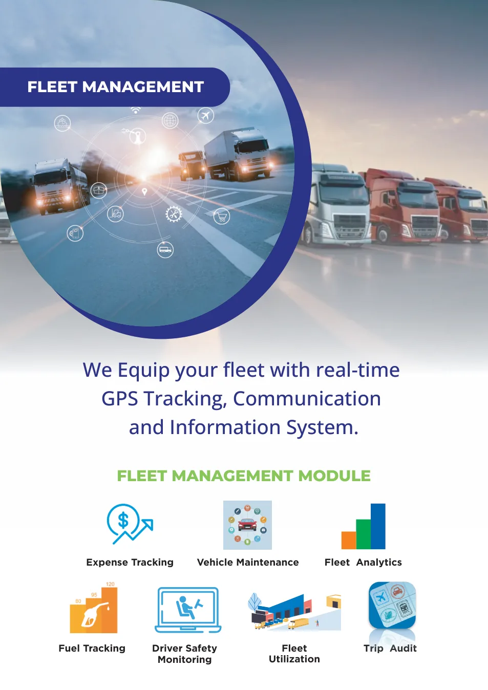 Shine Tech fleet management solution